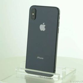 〔中古品〕 iPhoneXS 64GB スペースグレイ NTAW2J／A SIMフリー【258】