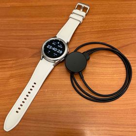 ギャラクシー(Galaxy)のGALAXY watch4 classic 42mm SM-R880 シルバー(腕時計(デジタル))