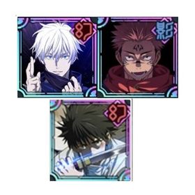 無下限の内側五条悟+両面宿儺+乙骨憂太+石10万個+SSRチケット4枚+SSR廻想12+SSR1体+ | ファンパレ(呪術廻戦ファントムパレード)のアカウントデータ、RMTの販売・買取一覧