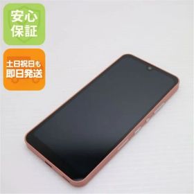 新品同様 AQUOS wish2 SH-51C コーラル スマホ 白ロム 土日祝発送OK 07000