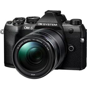 【10年間保証付き】[OM SYSTEM] OM-5 Mark II 14-150mm IIレンズキットブラック(冬のキャッシュバックキャンペーン対象商品 2025年11月1日～2026年1月12日)