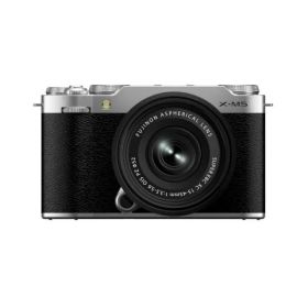 富士フイルム(FUJIFILM) ミラーレス一眼カメラ X-M5 レンズキット(XC15-45) シルバー F X-M5LK-1545-S JP 日英二言語モデル