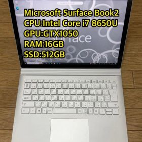 Surface Book2 16GB 512GB intel Core i7