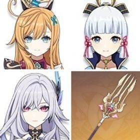 エスコフィエ2凸+刻晴+香りのシンフォニスト+波乱月白経津+神里綾華+夢見月瑞希1凸+ジン+スカーク | 原神のアカウントデータ、RMTの販売・買取一覧