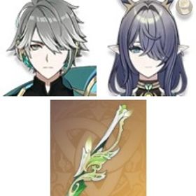 モナ+ディルック+夢見月瑞希+ラウマ+ティナリ+アルハイゼン6凸+七七+四風原典+刻晴+ディシア+萃 | 原神のアカウントデータ、RMTの販売・買取一覧