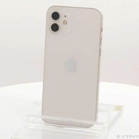 〔中古品〕 iPhone12 64GB ホワイト MGHP3J／A SIMフリー【196】