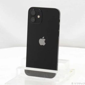 〔中古品〕 iPhone12 128GB ブラック MGHU3J／A SIMフリー【196】
