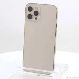 〔中古品〕 iPhone12 Pro Max 512GB ゴールド MGD53J／A SIMフリー【258】