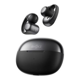 ＼開始28時間が買い時! 5%OFFクーポン有／SHOKZ OpenDots ONE イヤーカフ ワイヤレスイヤホン Dolby Audio 対応 合計 40 時間再生 Bluetooth5.4 VGP 2025 金賞 専用アプリ マイク付き 急速充電対応 ブラック 4571604941212
