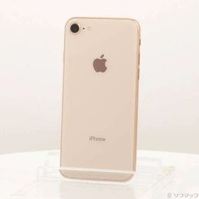 〔中古品〕 iPhone8 64GB ゴールド MQ7A2J／A SIMフリー【295】