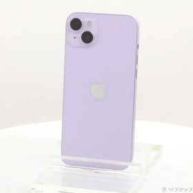 〔中古品〕 iPhone14 Plus 256GB パープル MQ4M3J／A SIMフリー【262】