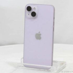 〔中古品〕 iPhone14 Plus 128GB パープル MQ4E3J／A SIMフリー【262】