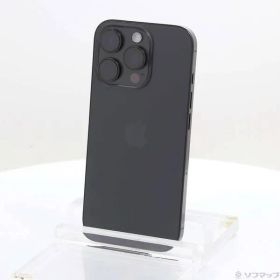 〔中古品〕 iPhone16 Pro 128GB ブラックチタニウム MYMV3J／A SIMフリー【348】