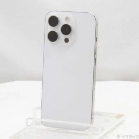 〔中古品〕 iPhone16 Pro 128GB ホワイトチタニウム MYMW3J／A SIMフリー【344】