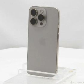 〔中古品〕 iPhone16 Pro 128GB ナチュラルチタニウム MYMY3J／A SIMフリー【349】