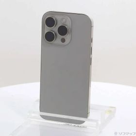 〔中古品〕 iPhone16 Pro 128GB ナチュラルチタニウム MYMY3J／A SIMフリー【371】