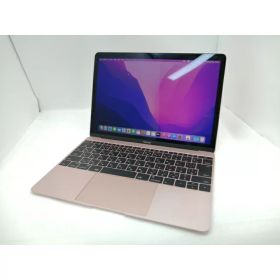 【中古】Apple MacBook 12インチ CoreM3:1.1GHz 256GB ローズゴールド MMGL2J/A (Early 2016)【秋葉5号】保証期間1ヶ月【ランクC】