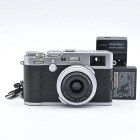 FUJIFILM フジフイルム X100F シルバー コンパクトデジタルカメラ【中古】