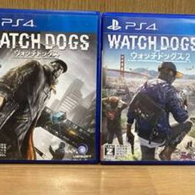即決! 計2本セット PS4 ウォッチドッグス ウォッチドッグス2 WATCH DOGS