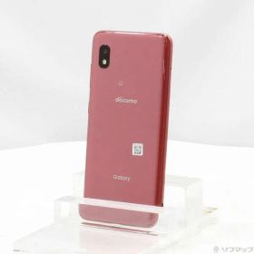 〔中古品〕 GALAXY A21 64GB レッド SC-42A docomoロック解除SIMフリー【349】