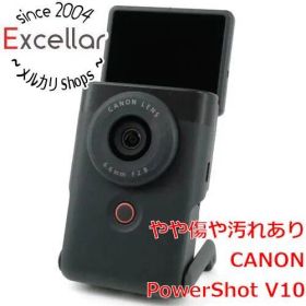 [bn:8] CANON製 Vlogカメラ PowerShot V10 ブラック 元箱あり