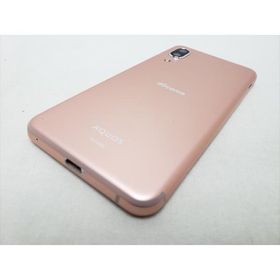 (中古) SH-02M ディープピンク /AQUOS sense3 【SIMロック解除品】、docomo
