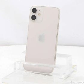 〔中古品〕 iPhone12 mini 64GB ホワイト MGA63J／A SIMフリー【196】