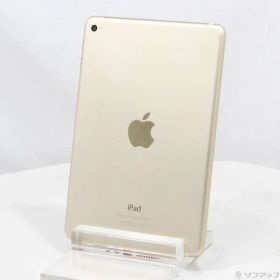〔中古品〕 iPad mini 4 32GB ゴールド MNY32J／A Wi-Fi【349】