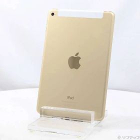 〔中古品〕 iPad mini 4 32GB ゴールド MNWG2J／A docomoロック解除SIMフリー【198】