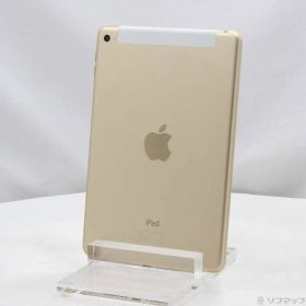〔中古品〕 iPad mini 4 16GB ゴールド MK712J／A SoftBank【258】
