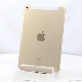 〔中古品〕 iPad mini 4 32GB ゴールド MNWG2J／A docomoロック解除SIMフリー【349】