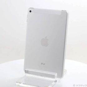 〔中古品〕 iPad mini 4 128GB シルバー MK772J／A docomoロック解除SIMフリー【295】