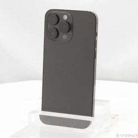 〔中古品〕 iPhone14 Pro Max 128GB スペースブラック MQ963J／A SIMフリー【269】