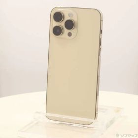 〔中古品〕 iPhone14 Pro Max 256GB ゴールド MQ9D3J／A SIMフリー【276】