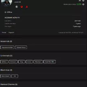 LV 63 ⭐️名 ブラックアイス 超新星 + PDW9 ⭐️ 伝説 416-C ⭐️ ショーダウン + MUTE プロトコル ⭐️ デカ エピック スキン ⭐️リンク可能 ( xbox/PSN )