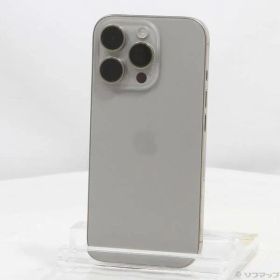 〔中古品〕 iPhone16 Pro 128GB ナチュラルチタニウム MYMY3J／A SIMフリー【295】