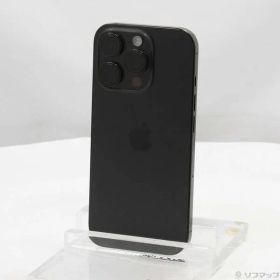〔中古品〕 iPhone16 Pro 128GB ブラックチタニウム MYMV3J／A SIMフリー【196】