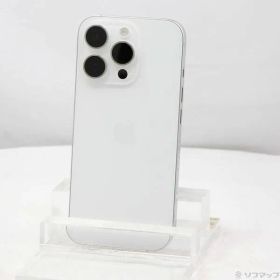 〔中古品〕 iPhone16 Pro 128GB ホワイトチタニウム MYMW3J／A SIMフリー【349】