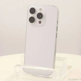 〔中古品〕 iPhone16 Pro 256GB ホワイトチタニウム MYN13J／A SIMフリー【348】