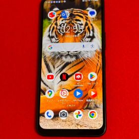 Libero 5GIV(ZTE)スマートフォン／ブラック:ケース付き