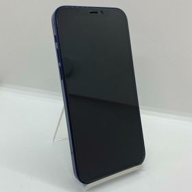 アップル(Apple)の【全額返金保証】【最速発送】Apple iPhone iPhone 12 64GB ブルー au 美品 動作確認済(スマートフォン本体)