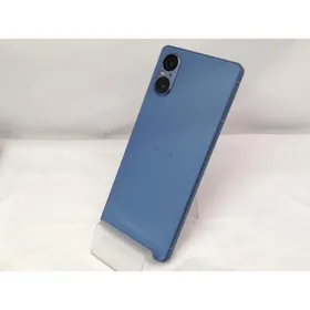 【中古】SONY au 【SIMフリー】 Xperia 5 V 8GB 128GB ブルー SOG12【戸塚】保証期間１ヶ月【ランクB】