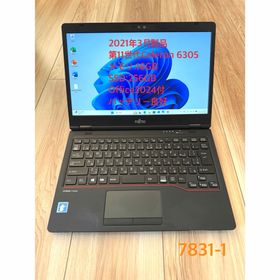 フジツウ(富士通)の2021年3月モデル第11世代16/256GB LIFEBOOK U7311/F(ノートPC)