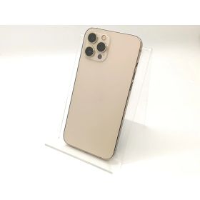 【中古】Apple au 【SIMロック解除済み】 iPhone 12 Pro Max 256GB ゴールド MGD13J/A【秋葉本店】保証期間1ヶ月【ランクC】
