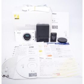 【極上品】ニコン Nikon ミラーレス一眼カメラ Nikon 1 J1 ホワイト ボディ [D10108A]