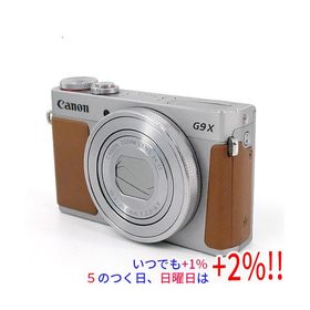 【中古】Canon製 PowerShot G9 X シルバー 2020万画素