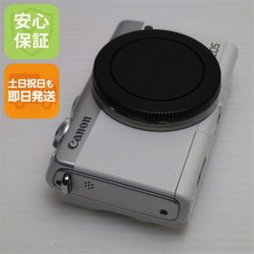 キヤノン(Canon)の超美品 EOS M100 ホワイト M666(ミラーレス一眼)