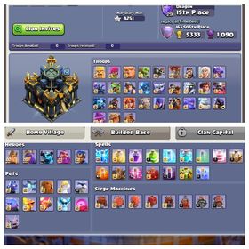 【クラクラ / TH17】ヒーロー全員Lv高め | クラクラ(クラッシュオブクラン)のアカウントデータ、RMTの販売・買取一覧