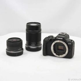 〔中古品〕 EOS R50 ダブルズームキット ブラック【269】