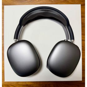 アップル(Apple)の【美品】AirPods Max（Lightning端子）ケーブル以外完備(ヘッドフォン/イヤフォン)